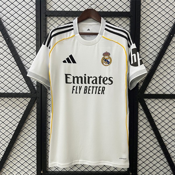 Tailandia Camiseta Real Madrid Replica Primera Ropa 2025/26
